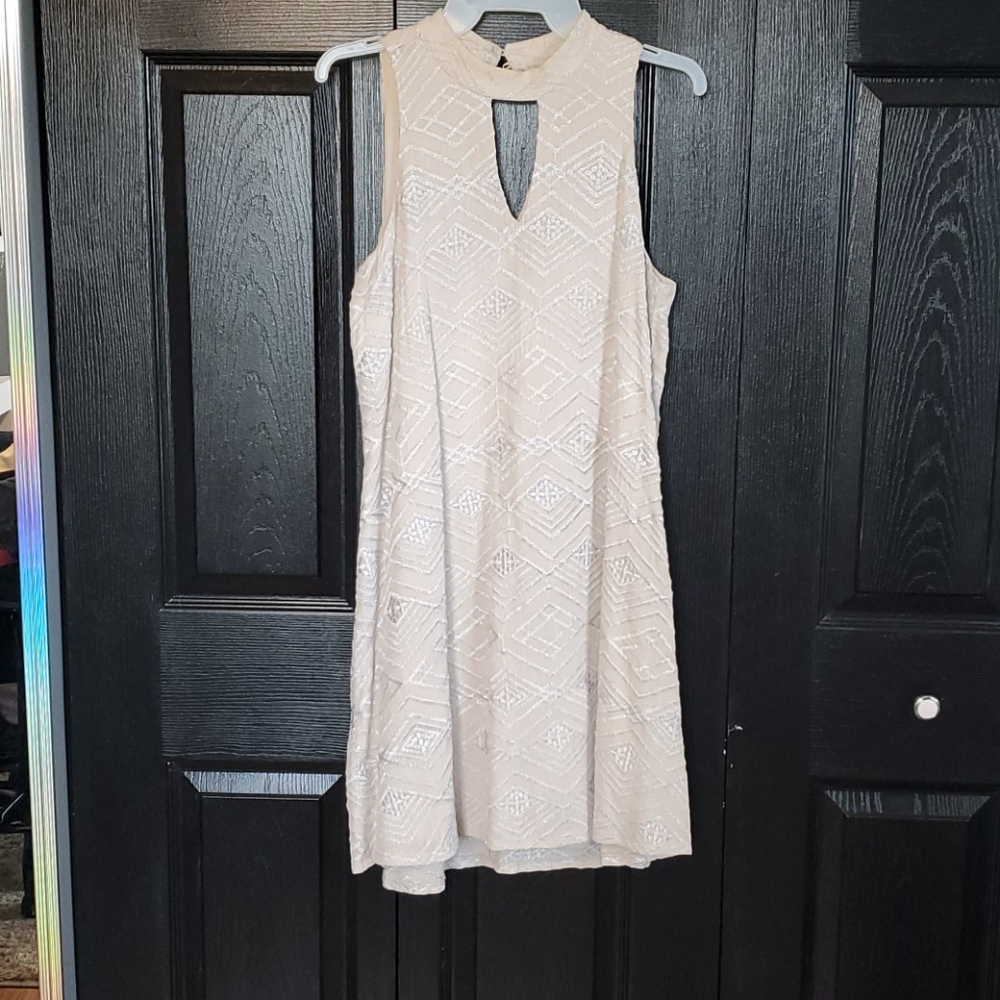 Maurices tan sleeveless dress